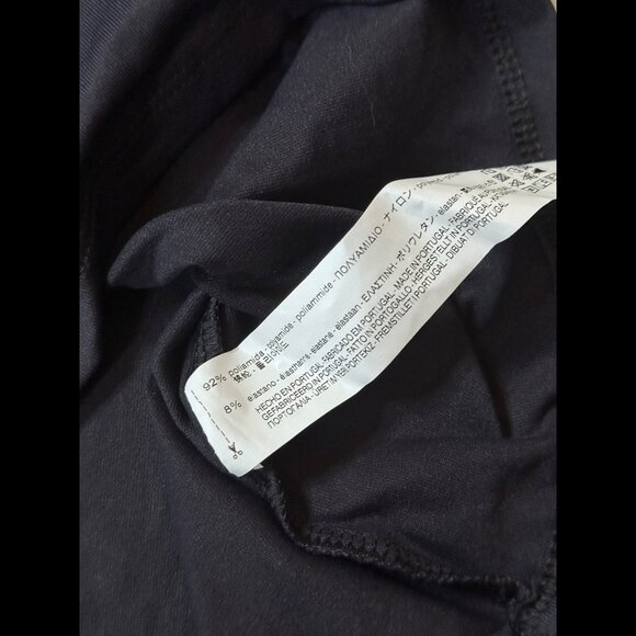 New Zara Cami Shirt Small Womens Black Tank Top Jersey Fabric - Picture 6 of 6